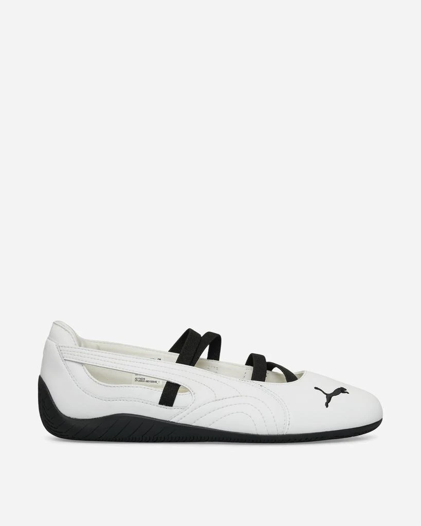 Puma Women's Speedcat Ballet Leather Shoes White / Black 2