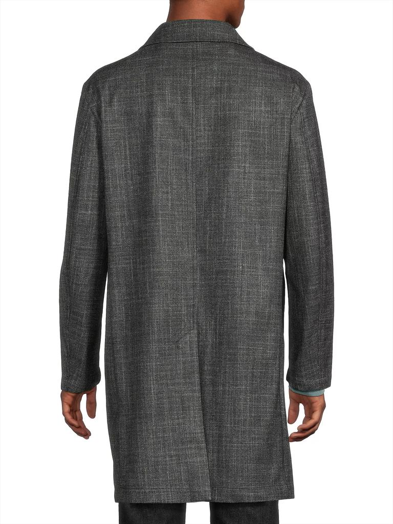 90th Anniversary Wool Blend Car Coat CHARCOAL 50 40