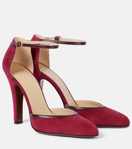 Valentino Hi Dolly 105 suede pumps 1