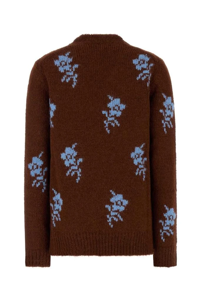 Jil Sander Jil Sander Floral Printed Crewneck Jumper 2