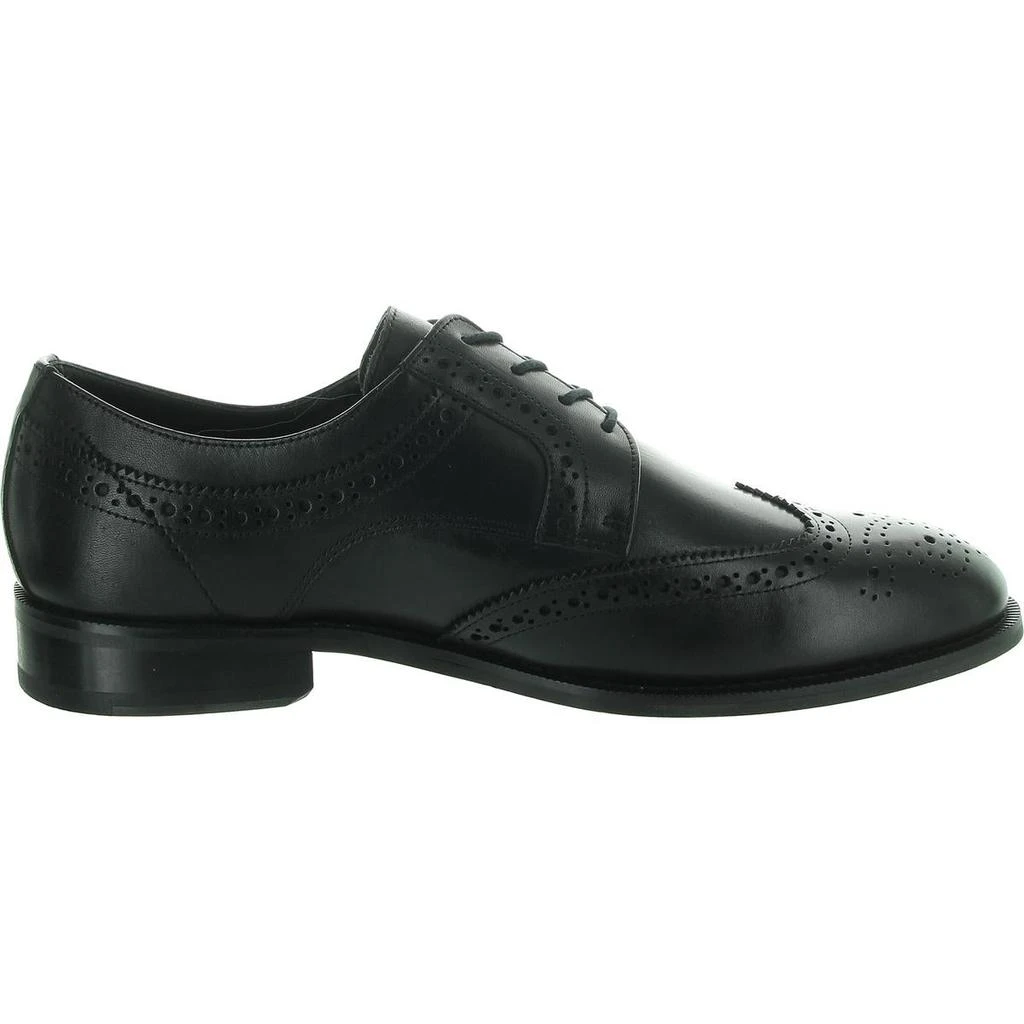 Donald J Pliner Mens Perforated Leather Oxfords 2