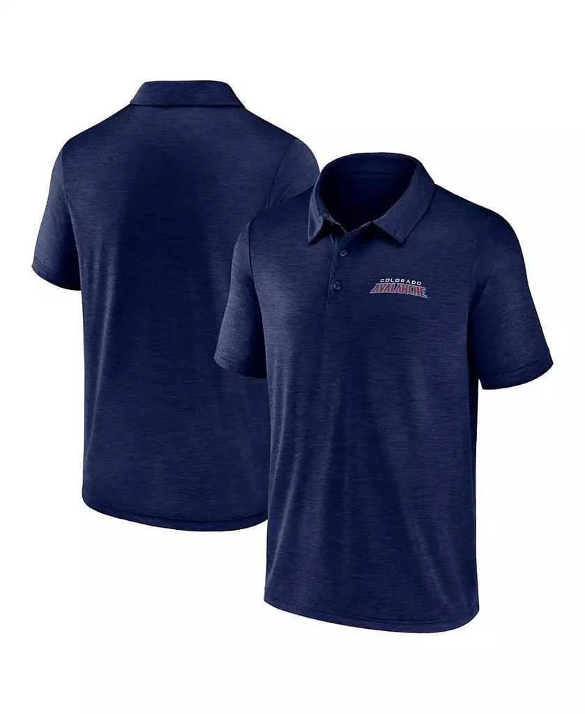 Logo Athletic Men's Navy Colorado Avalanche Unstoppable Polo Shirt 1