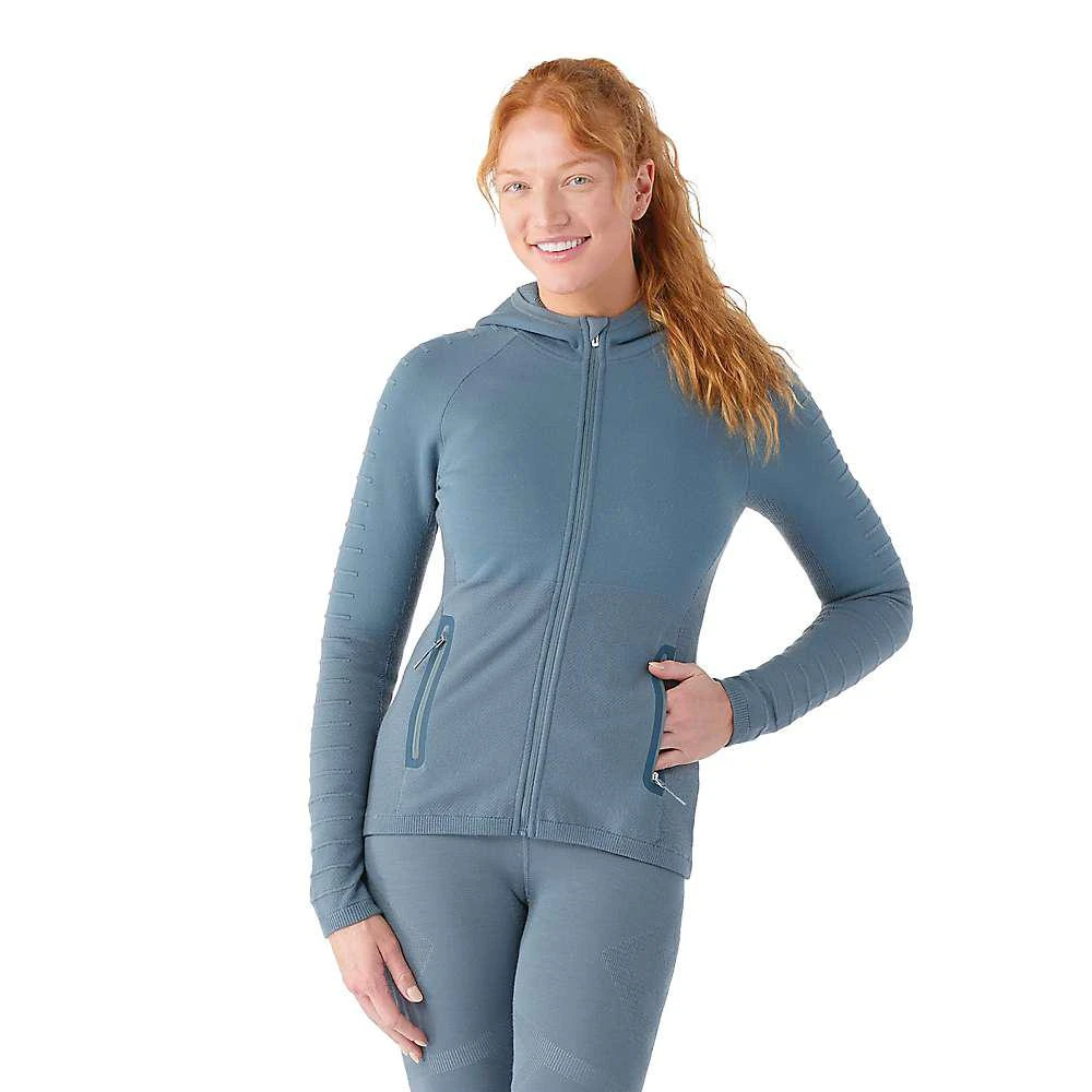 SmartWool Women's Intraknit Merino Fleece Full Zip Hoodie 5