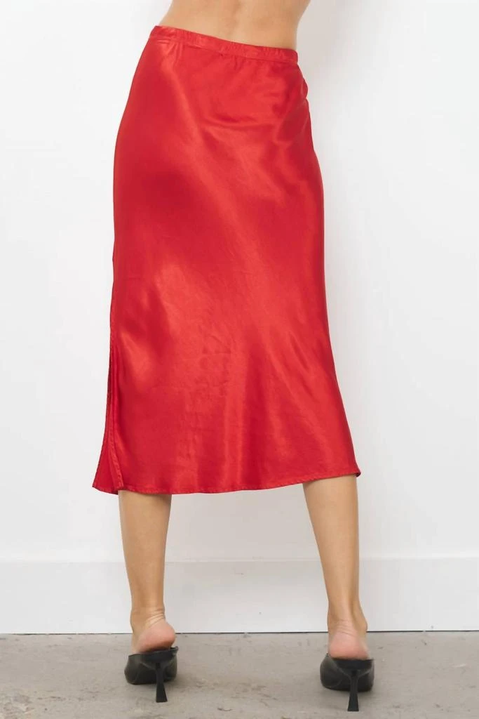 LAmade Lamade - DORIT SILKY SLIP SKIRT 4