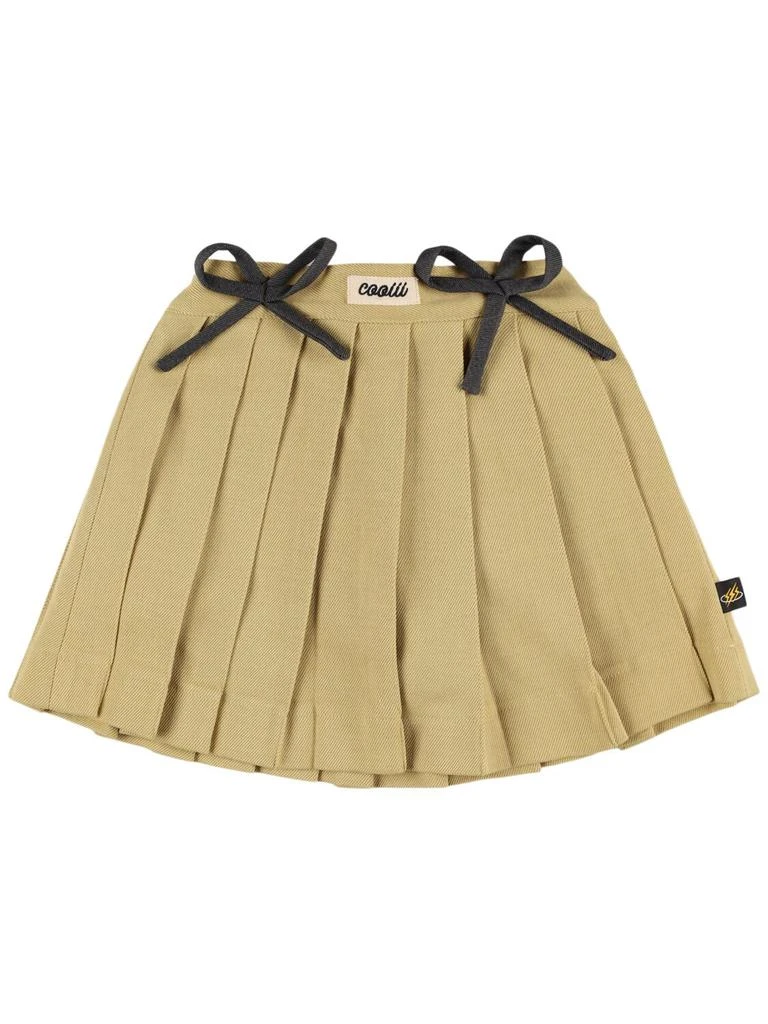 COOIII Bow Pleated Skirt 1