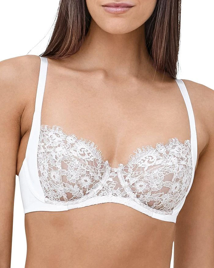 Skarlett Blue Entice Lace Side Support Balconette Bra 1