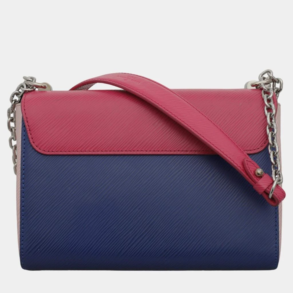 Louis Vuitton Louis Vuitton Soft Pink, Pink, Blue Epi Leather Twist MM Bag 3