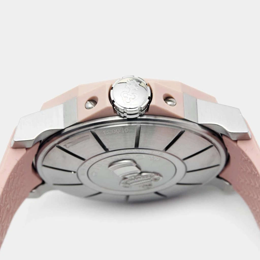 Corum Corum Pink Resin Stainless Steel Diamond Rubber Admiral's Cup 01.0033 Women's Wristwatch 40 mm 6
