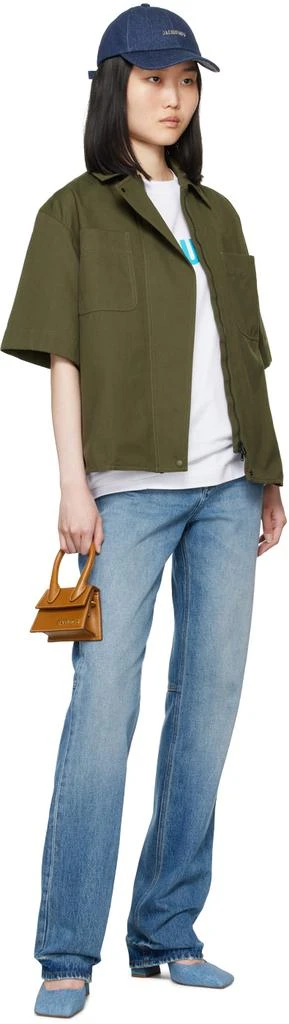 Jacquemus White La Casa 'Le t-shirt Typo' T-Shirt 4