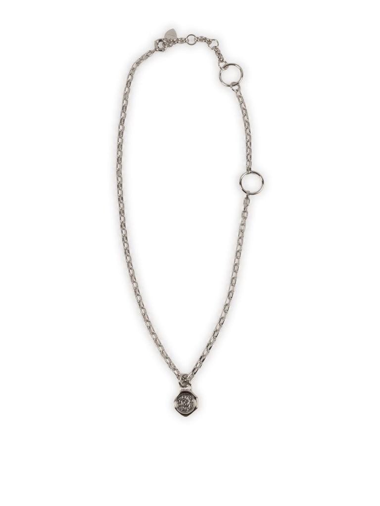 Shop Acne Studios Padlock Chain Necklace on Sale at BeyondStyle
