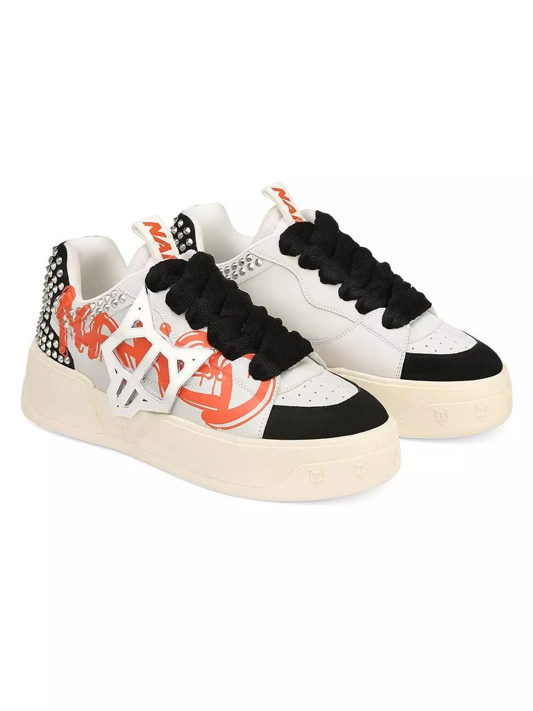 Naked Wolfe Kosa Graffiti Sneakers 6