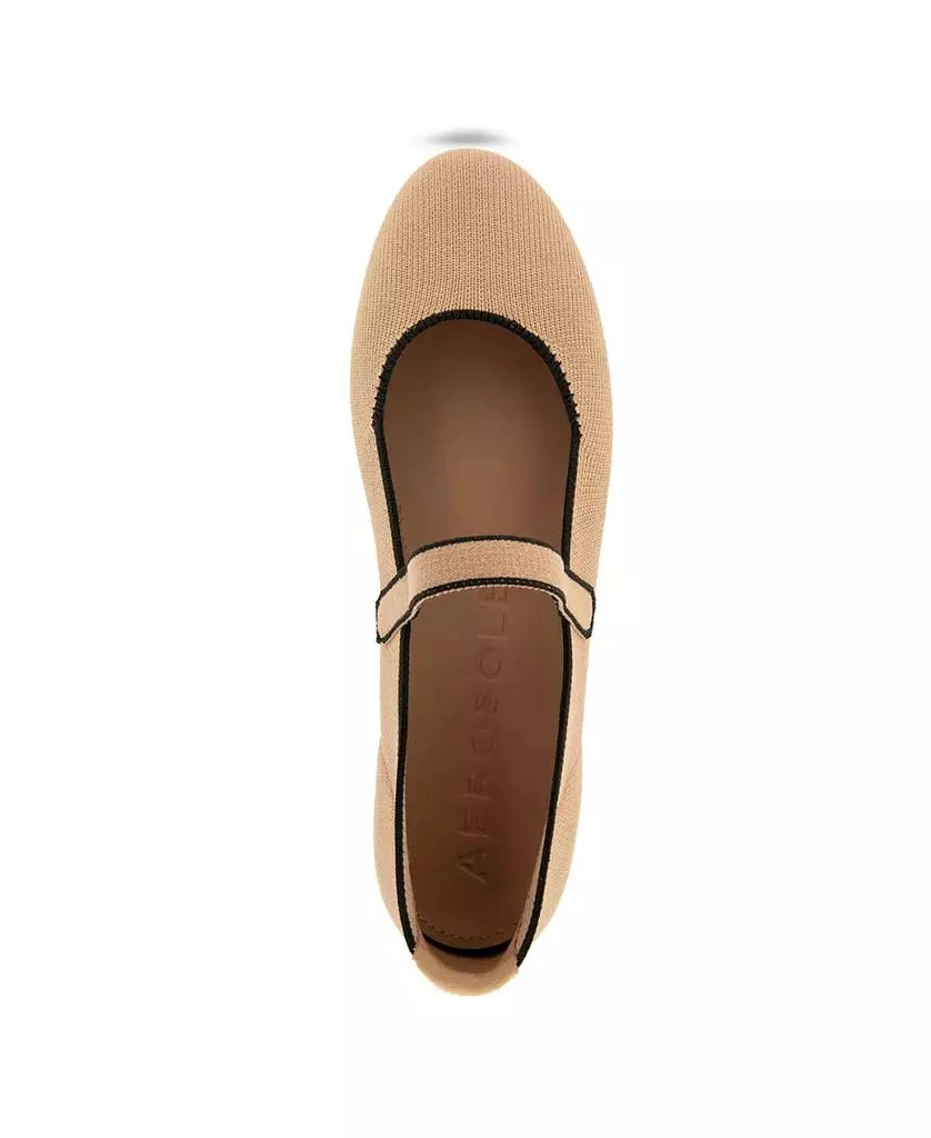 Aerosoles Women's Perry Knit Round Toe Mary Jane Flats 4