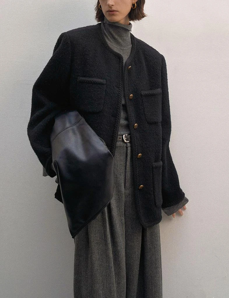 Pixie Market Tweed Button Jacket 5