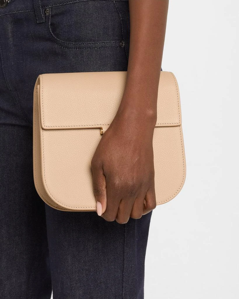 Tom Ford Tara Mini Crossbody in Grained Leather with Leather Strap 2