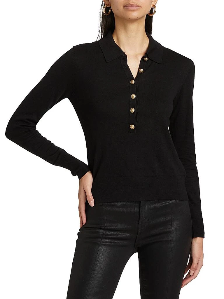 L'Agence Sterling Collared Sweater 3