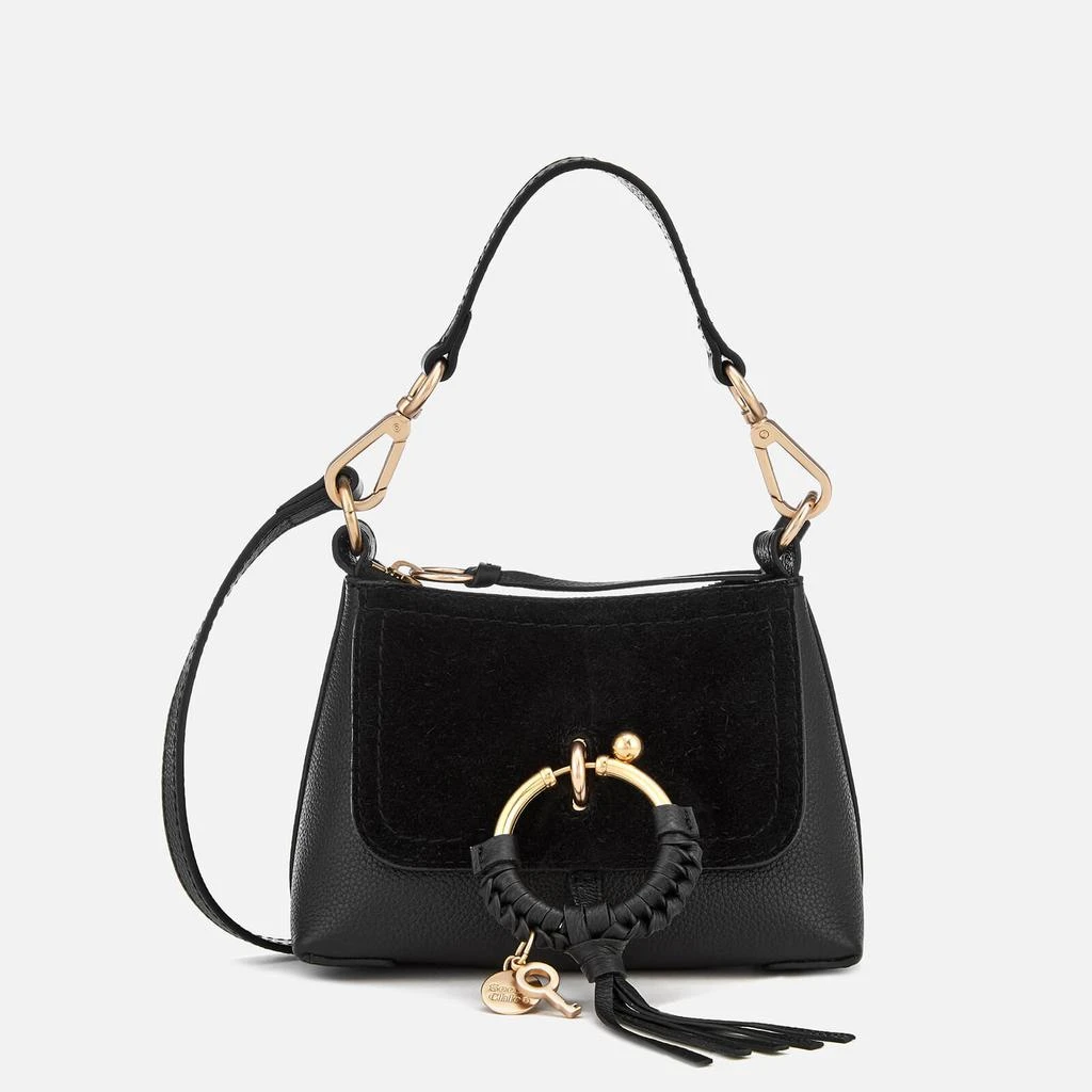 See by Chloé See By Chloé Joan Leather and Suede Mini Bag 1