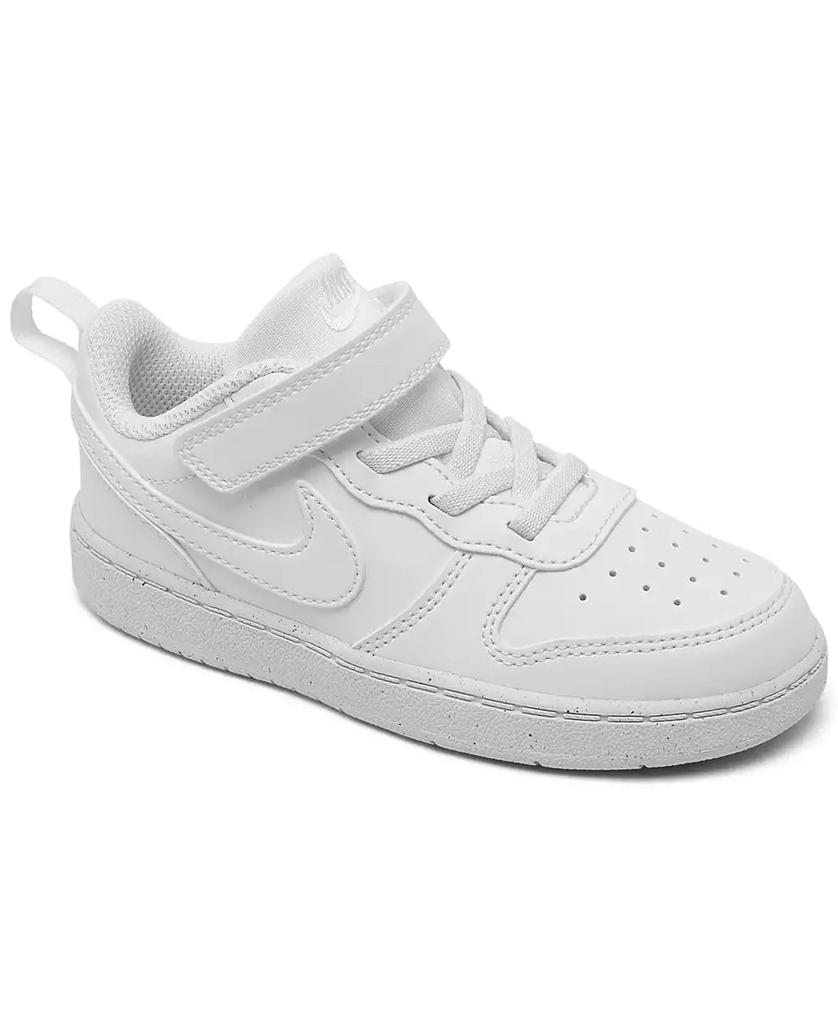 NIKE Toddler Court Borough Low Recraft Adjustable Strap Casual Sneakers from Finish Line