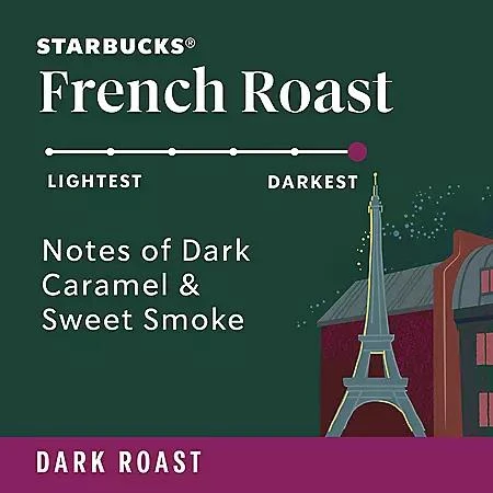 Starbucks Starbucks Dark French Roast Ground Coffee, 40 oz. 3