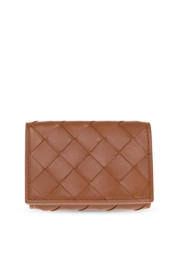 Bottega Veneta Bottega Veneta Intrecciato Tiny Tri-Fold Wallet 1