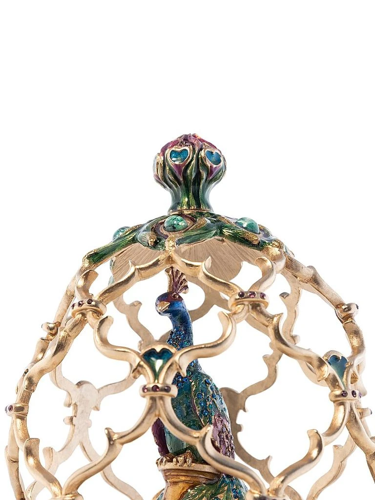 Jay Strongwater Peacock Egg Objet 3