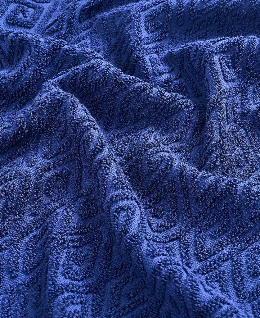 John Robshaw Maze Solid Texture Cotton Hand Towel, 30" x 20" 3