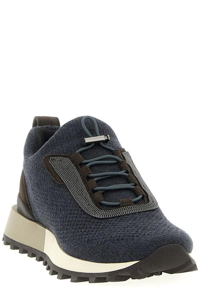 Brunello Cucinelli Brunello Cucinelli Monili-Detailed Runners Sneakers 2