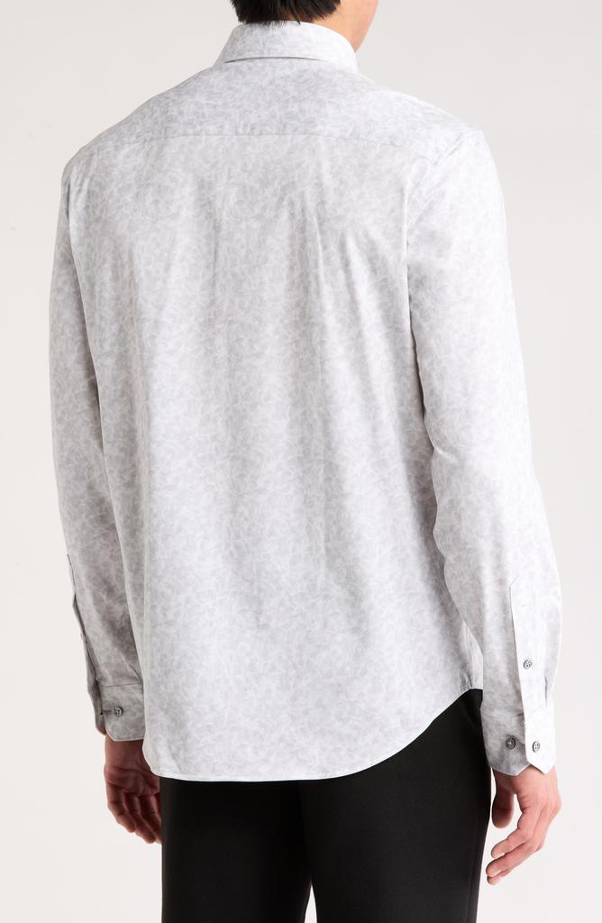 BUGATCHI James Stretch Cotton Button-Up Shirt