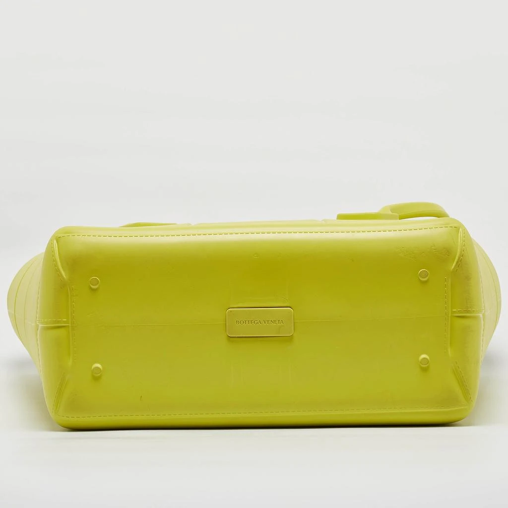 Bottega Veneta Bottega Veneta Yellow Rubber Large Arco Tote 6