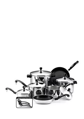 Farberware Classic Series 15 Piece Cookware Set Stainless Steel   Online Only 1
