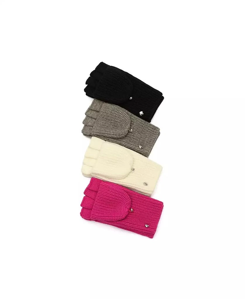 Kate Spade Women's Spade Logo Pop-Top Gloves 5