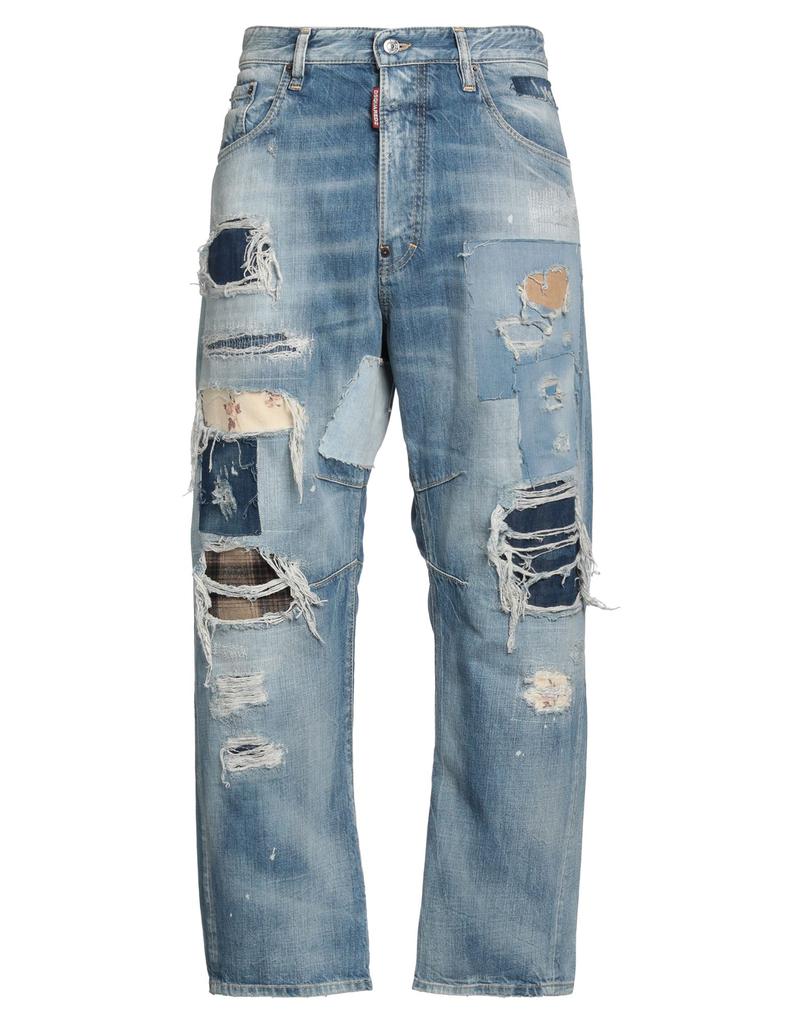パンツ vetements 23ss wide distressed denim Vetements Distressed wide-leg jeans Vetements