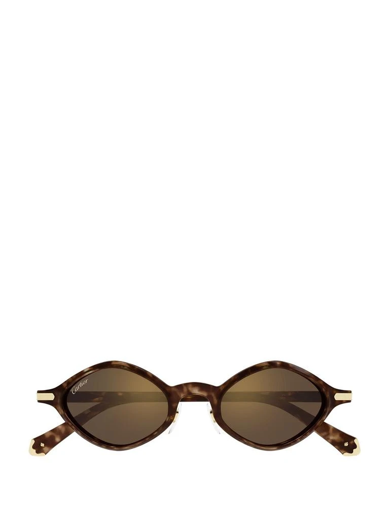 Cartier Cartier Geometric Frame Sunglasses 1