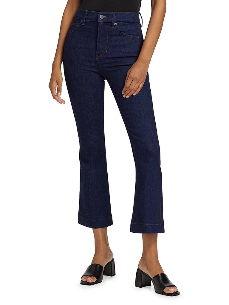 VERONICA BEARD Carson High-Rise Ankle-Flare Jeans 3