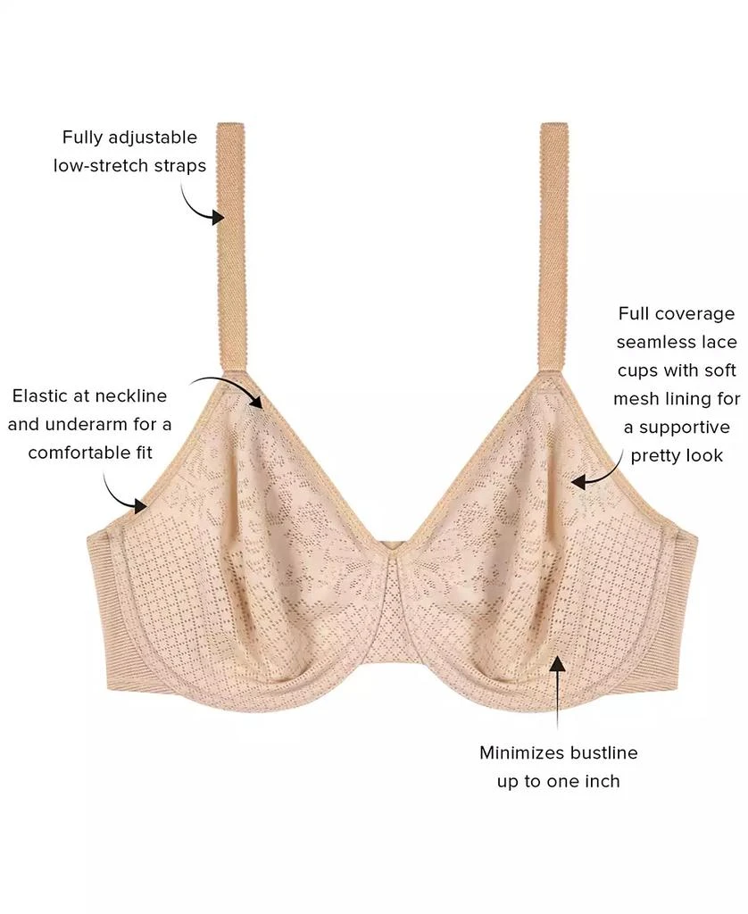 Wacoal Visual Effects Minimizer Bra 857210, Up To I Cup 6