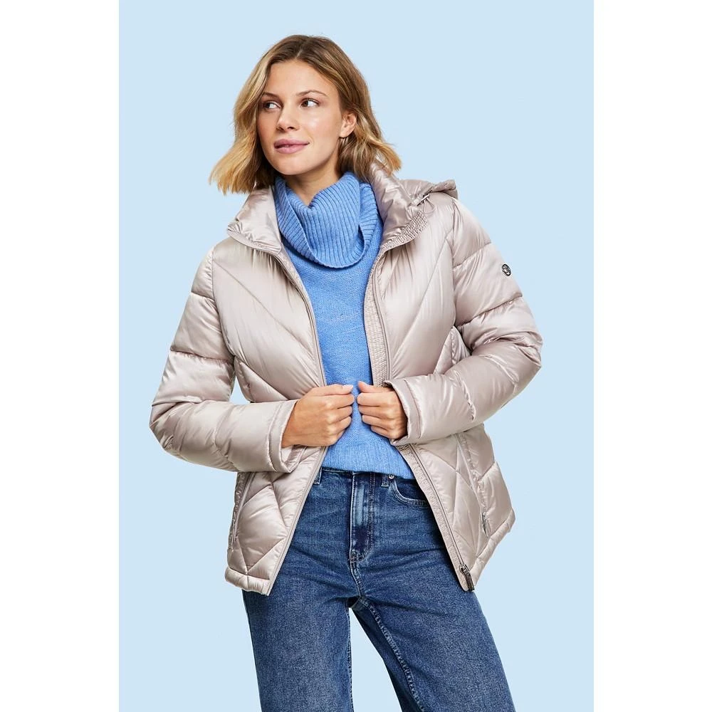Calvin Klein Women's Shine Hooded Packable Puffer Coat, Created for Macy's 8