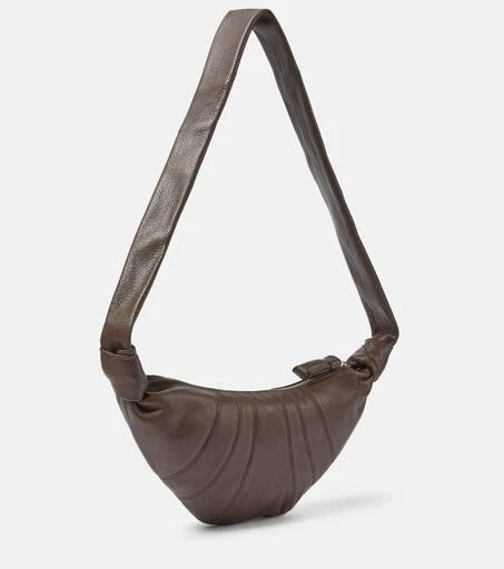 Lemaire Croissant Small leather shoulder bag 4