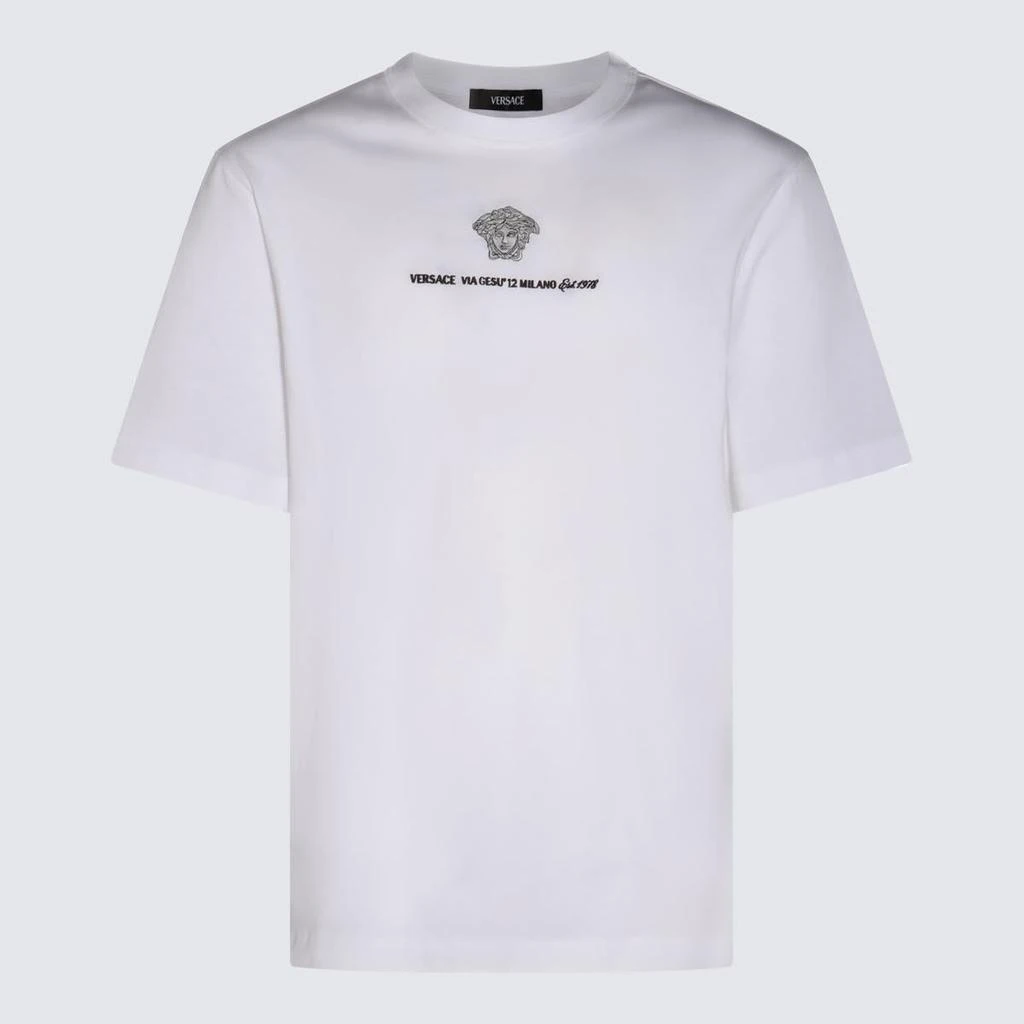 Versace Versace T-Shirts And Polos White 2