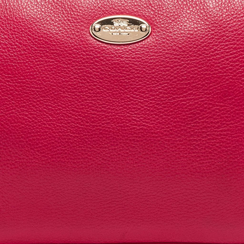 Coach Coach Hot Pink Leather Baguette Bag 5