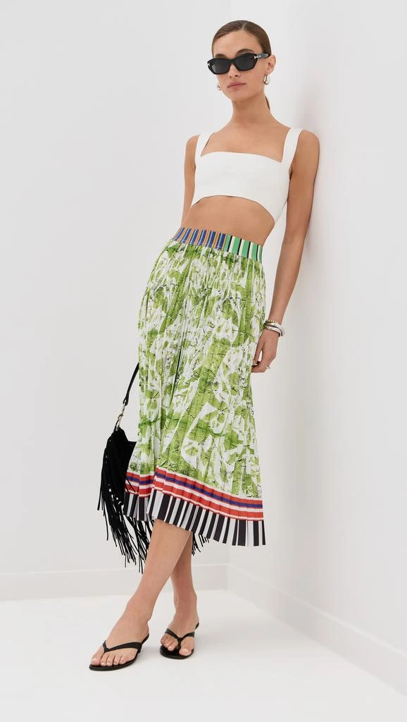 STELLA JEAN Printed Midi Skirt 1