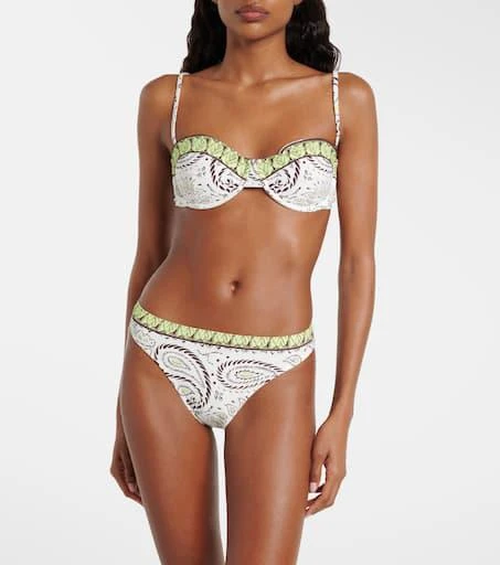 Tory Burch Printed bikini top 2