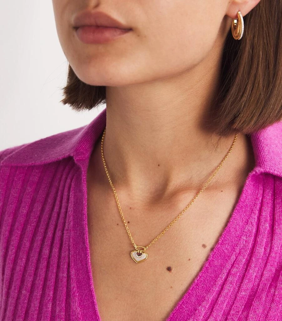 L'ATELIER NAWBAR Yellow Gold, Diamond and Mother-of-Pearl Venus Lot N*91 Necklace 4