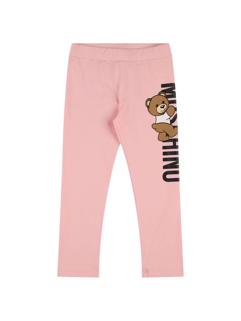 MOSCHINO Cotton Jersey Leggings 1