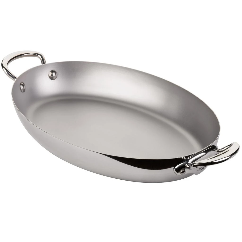 Mauviel M'Cook 11.8 Inch Magnetic Oval Pan 1