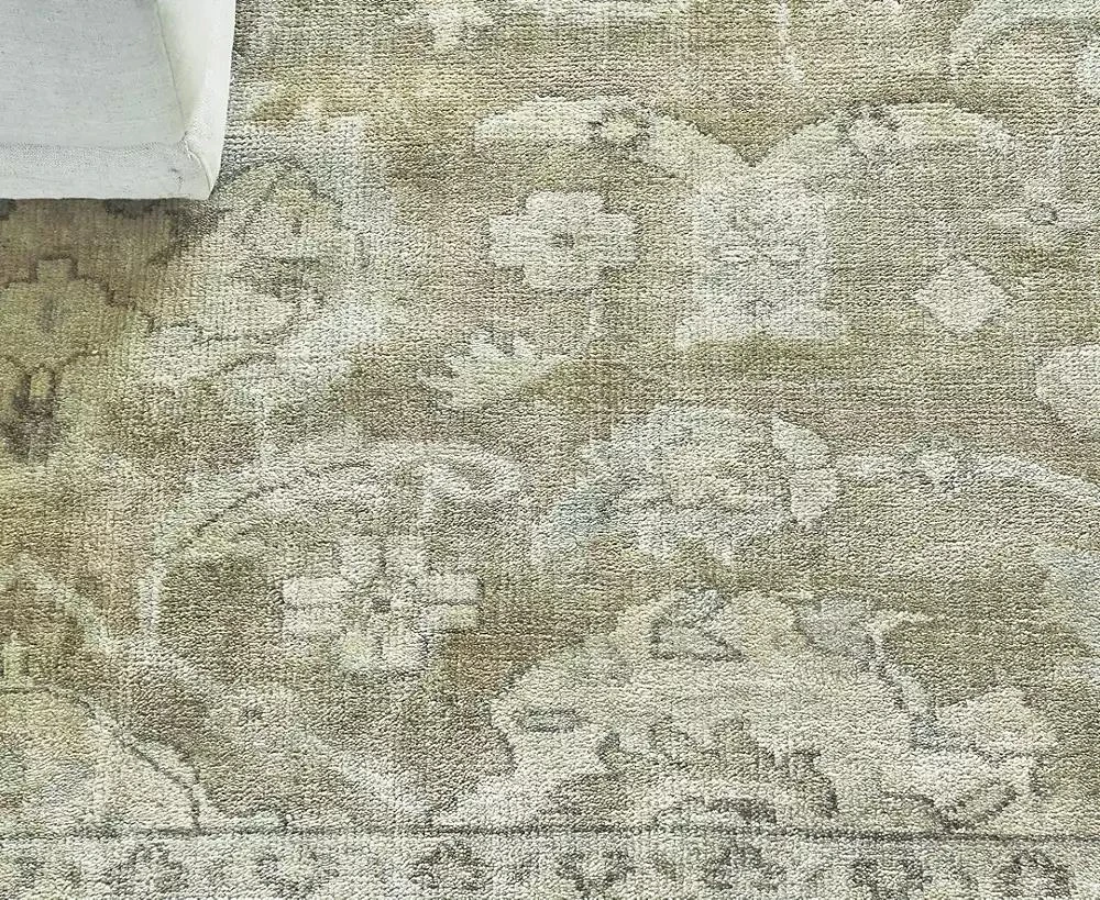 Exquisite Rugs Antique Weave Oushak 2001 4'x6' Area Rug 2