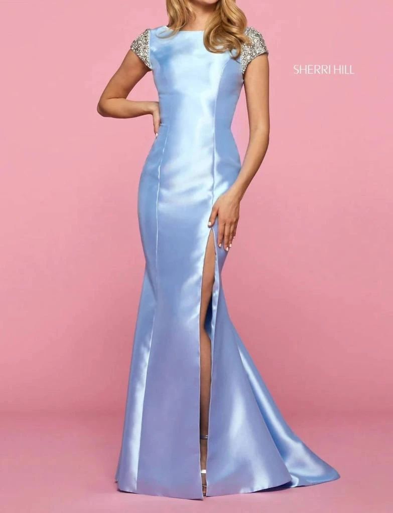 Sherri Hill Sherri Hill - Mikado Embellished Gown