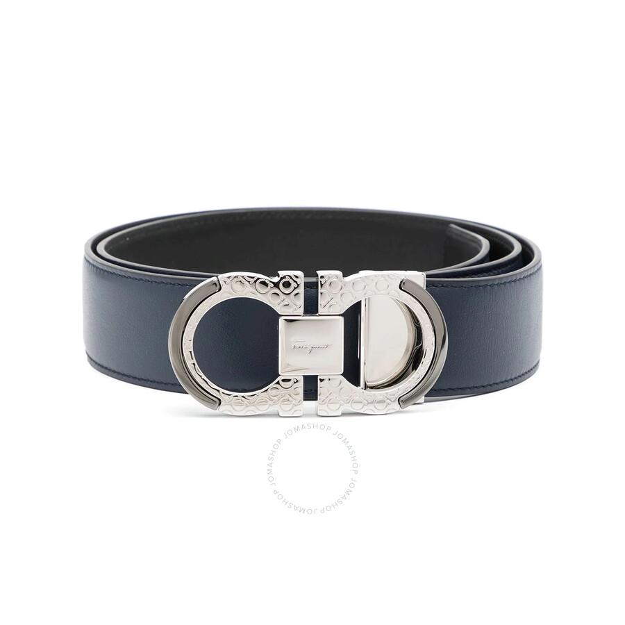 Salvatore Ferragamo Salvatore Ferragamo Reversible And Adjustable Gancini Belt