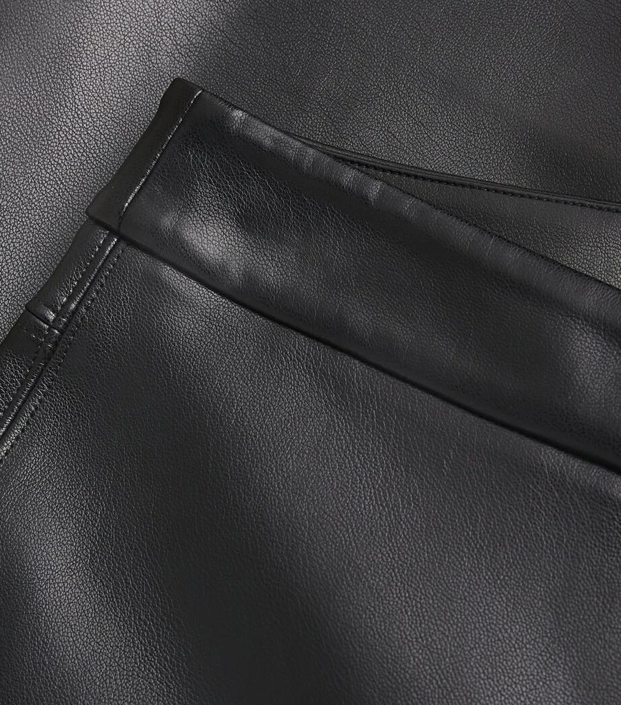 Max Mara Coated Fabric Flared Trousers 5