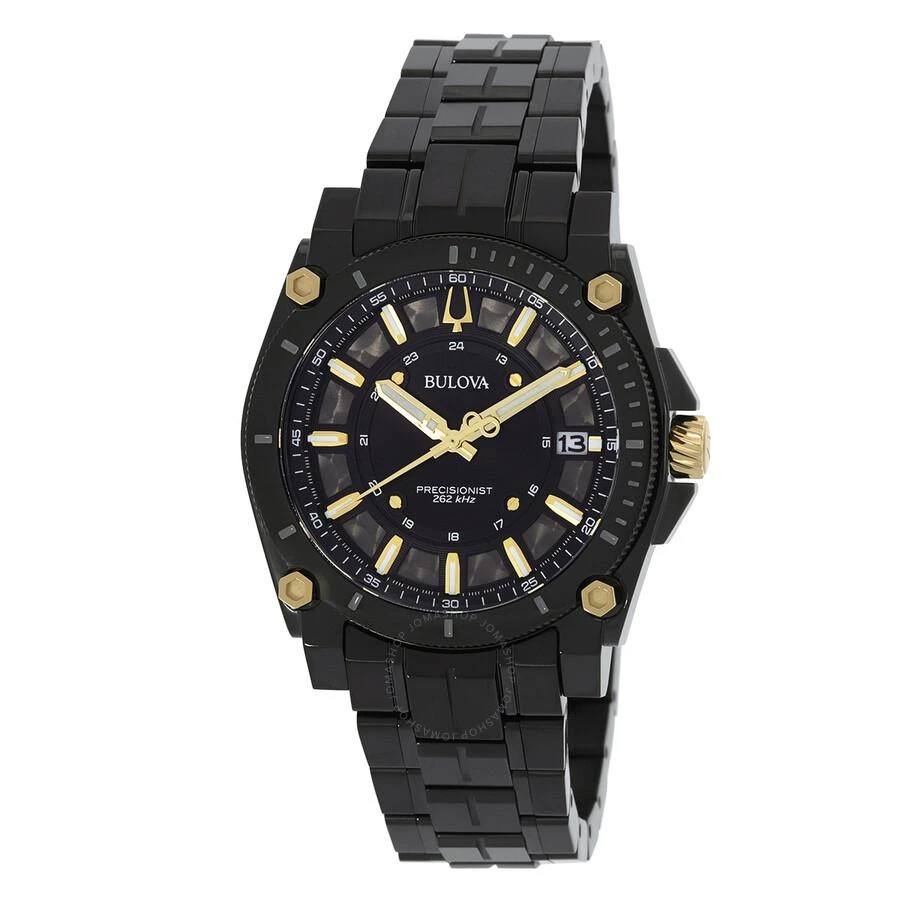 Bulova Icon Quartz Black Dial Men's Watch 98B408 1