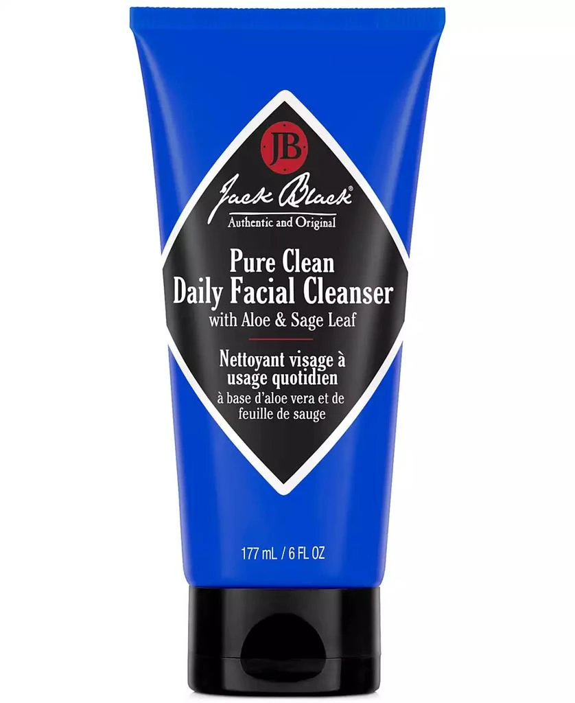 Jack Black Pure Clean Daily Facial Cleanser, 16 oz. 1