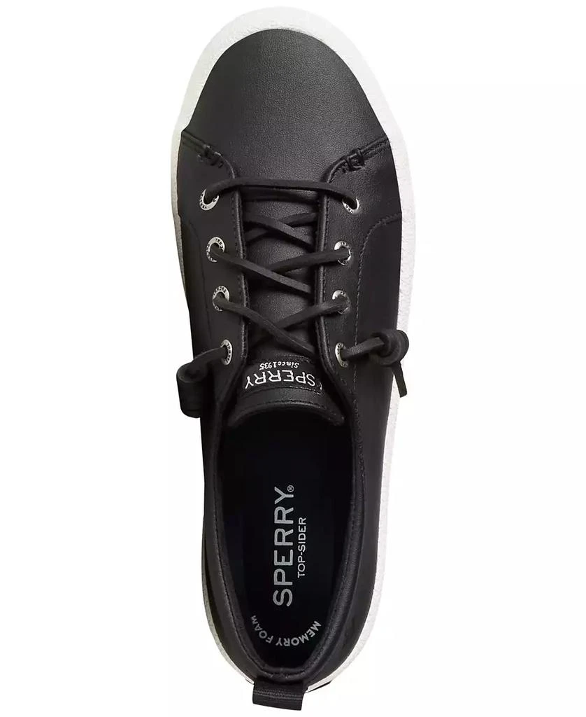 Sperry Women's Crest Vibe Leather Sneakers, Created for Macy's 4